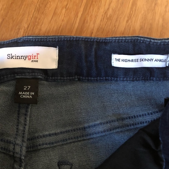 Skinny Girl high rise ankle jeans size 27 - Picture 5 of 5